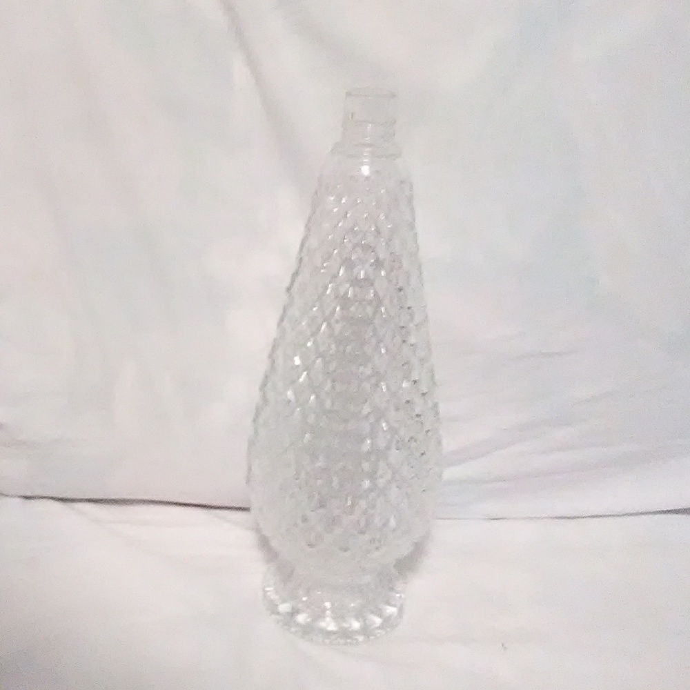 Pure crystal vase heavey